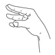 Bild der Handform hamfinger2345,hamfingerstraightmod,hamthumbopenmod