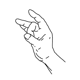 Bild des Handformpaares hampinch12open,hamfingerbendmod,hammiddlefinger,hamplus,hampinch12open,hamfingerbendmod,hammiddlefinger