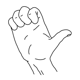 Handform hamflathand,hamthumboutmod,hamfingerhookmod,hamthumb