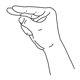Handform hamfinger23,hamthumbacrossmod,hamfingerstraightmod