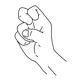 Handform hamfinger23,hamthumbacrossmod,hamfingerhookmod