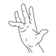 Handform hamfinger2345,hamthumboutmod,hamringfinger,hamfingerstraightmod