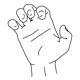 Handform hamfinger2345,hamthumboutmod,hamfingerhookmod