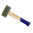 Illustration: Foto zeigt einen Fäustel mit Holzstiel