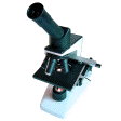 Illustration: Foto zeigt ein Mikroskop mit einem Okular