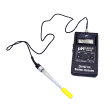 Illustration: Foto eines pH-Meters: digitales Anzeigegerät, das mit einer Elektrode verbunden ist