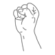 Bild des Handformpaares hamfist,hamthumbacrossmod,hamplus,hamfist,hamthumbacrossmod