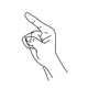Bild der Handform hamfinger2,hamthumbacrossmod,hambetween,hamfinger2,hamfingerstraightmod,hamthumbacrossmod