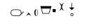 HamNoSys-Notation abweichend von o.a. Form