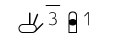 HamNoSys-Notation des Handformpaares