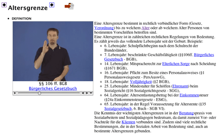 Miniatur des Definitionsteils eines Lexikoneintrags